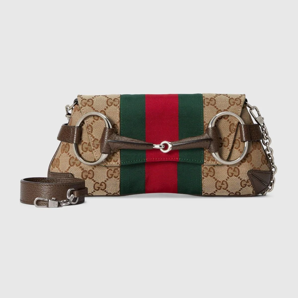Alternative view of Túi Gucci Horsebit Chain Small Shoulder Bag 'Beige' 764339-FACM2-8747