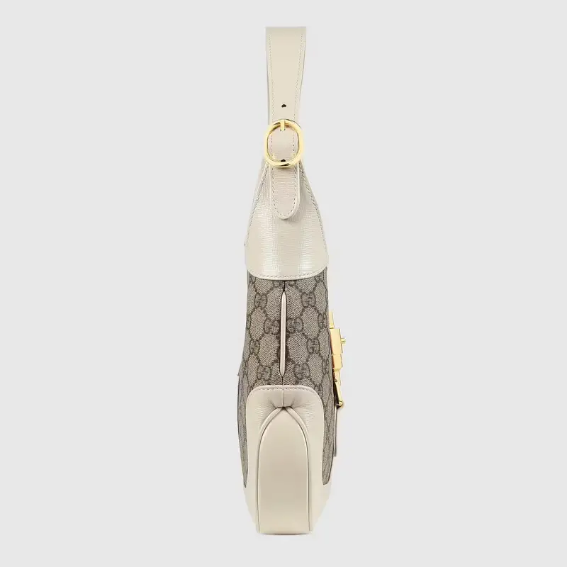 Túi Gucci Jackie 1961 'Beige And Ebony GG' 636706-HUHHG-9794 - Ảnh 4