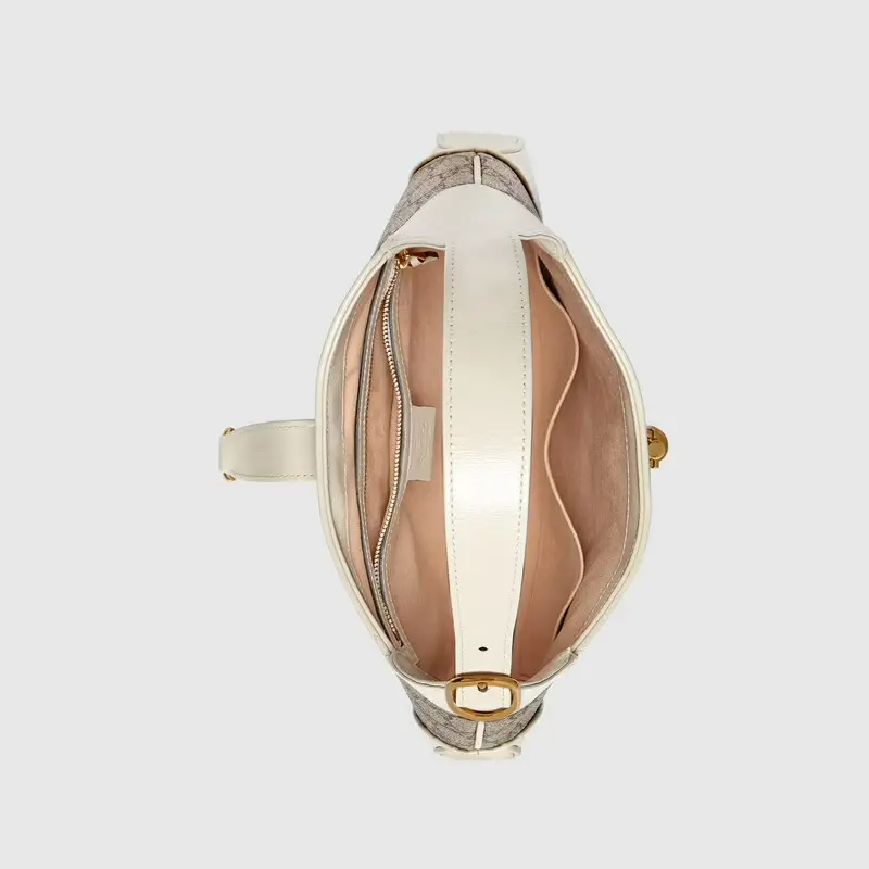 Túi Gucci Jackie 1961 'Beige And Ebony GG' 636706-HUHHG-9794 - Ảnh 5