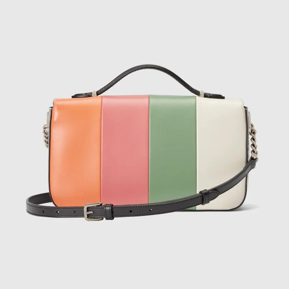 Túi Gucci Petite GG Small Shoulder Bag 'Multicolour' 739721-AACCD-9052 - Ảnh 3