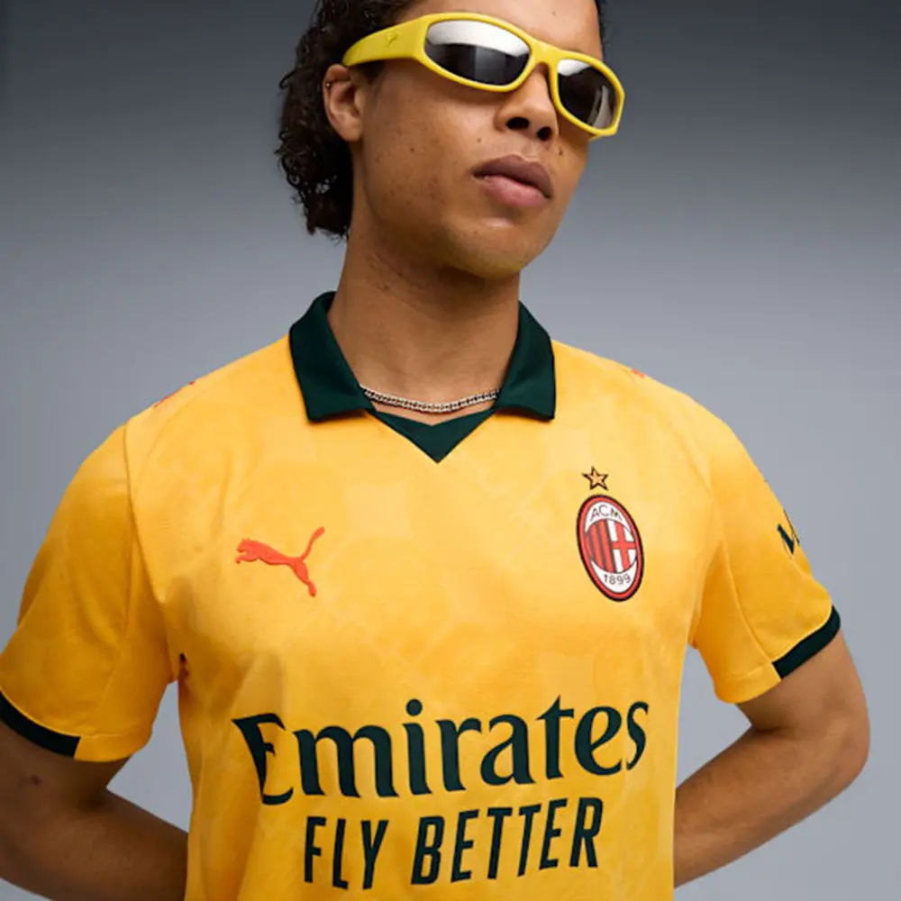 Alternative view of Áo Puma AC Milan 25/26 ‘Sunny Yellow’ 779979-03