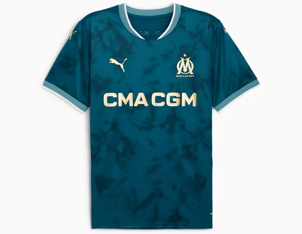 Áo Puma Olympique de Marseille 24/25 Away Jersey 'Ocean Tropic-Bold Blue' 775294-02