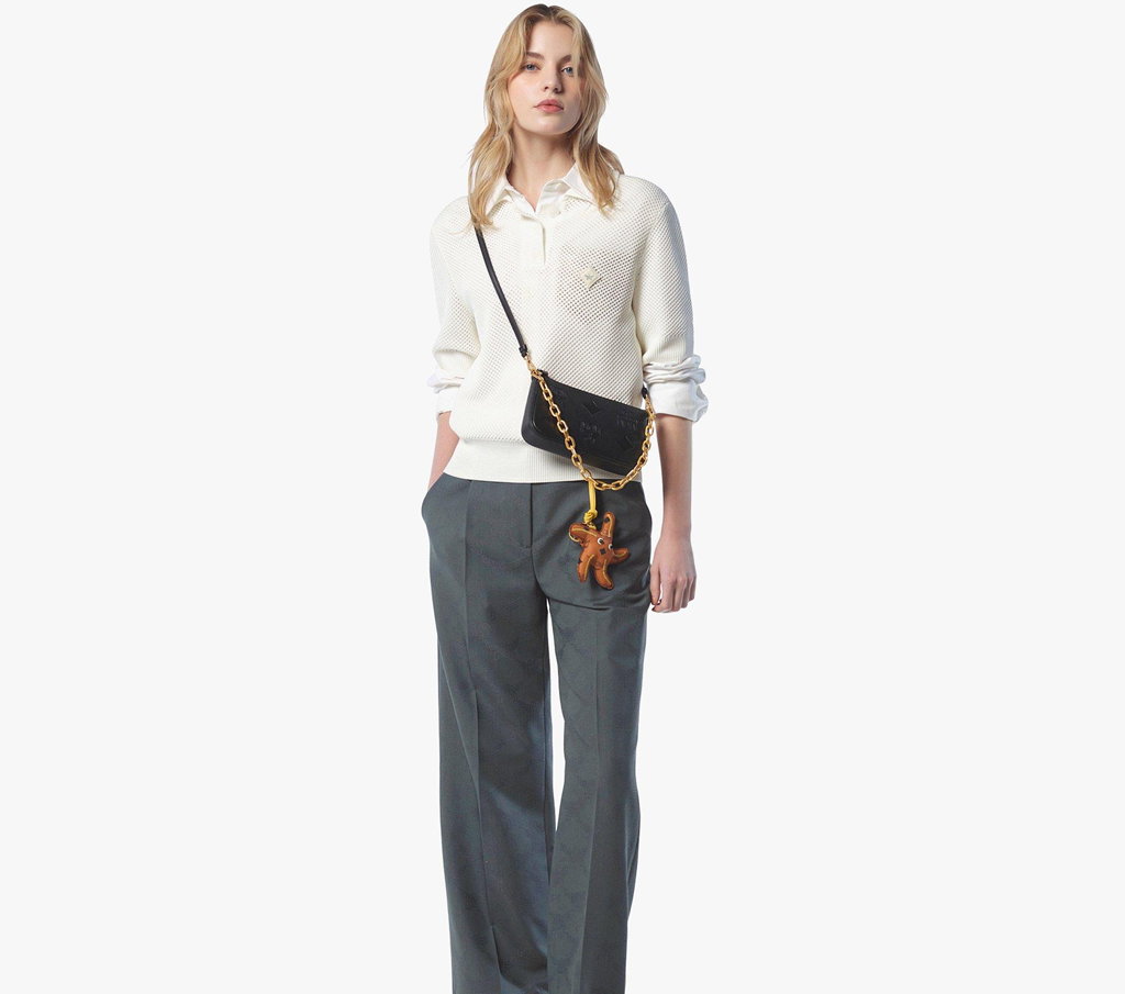 Túi MCM Aren Chain Crossbody 'Black' MYZFSTA01BK001 - Ảnh 3