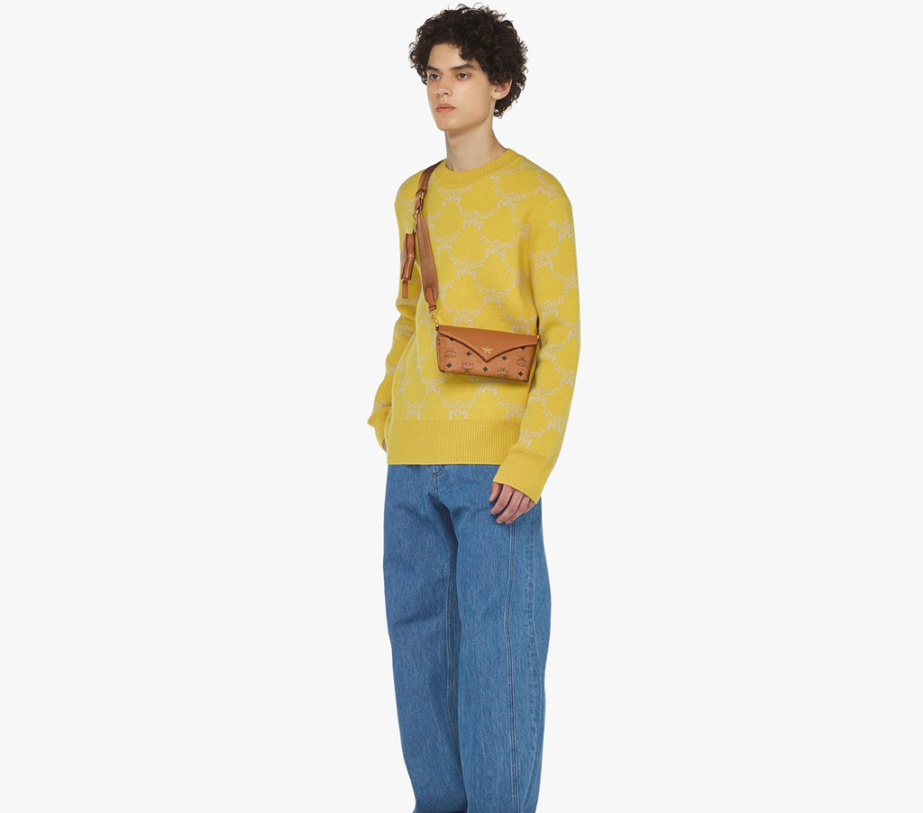 Túi MCM Diamond Crossbody 'Cognac' MYZEAAK04CO001 - Ảnh 4