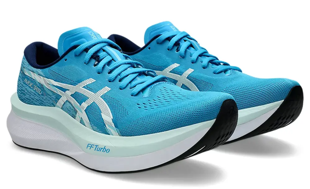 Alternative view of Giày Asics Magic Speed 4 'Digital Aqua' 1011B875-400