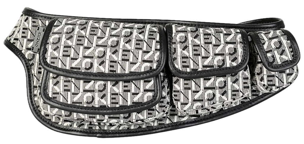 Túi Kenzo Jacquared Utility Bag ‘Black’ FB52CE307B01