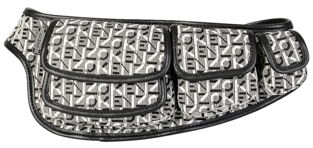 Túi Kenzo Jacquared Utility Bag ‘Black’ FB52CE307B01