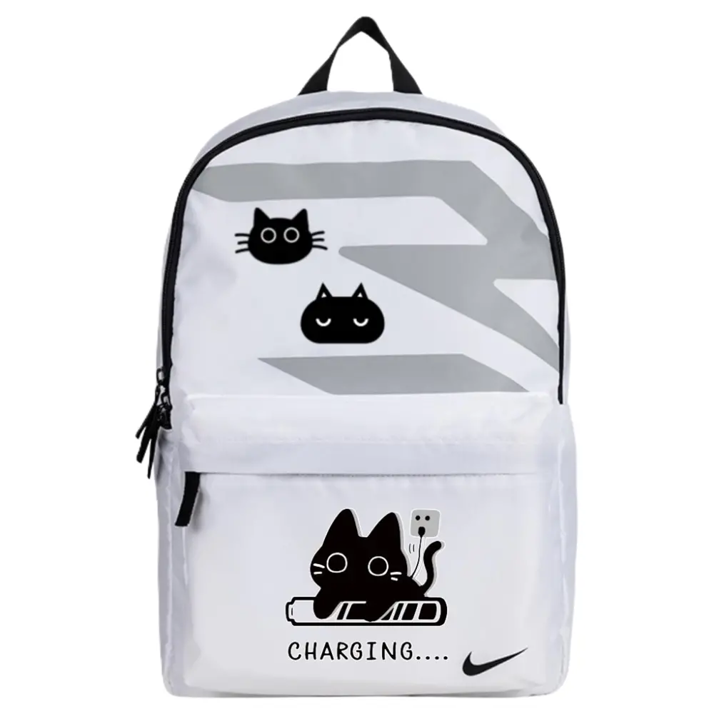 Balo Nike Polyester Backpack Unisex 'White' N32433014GS-001