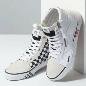 Giày Vans SK8-Hi CAP LX Reissue ‘White Checkerboard’ VN0A3WM127I - Ảnh 3