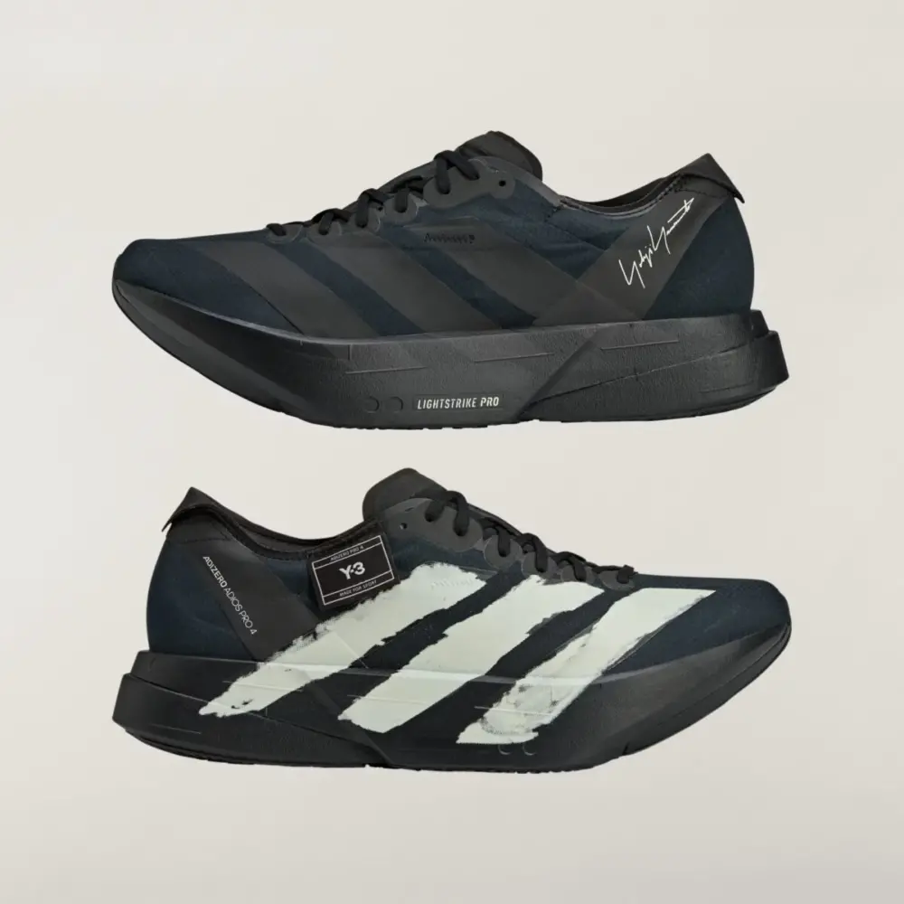 Giày Adidas Y-3 Adios Pro 4 'Black' JR6655 - Ảnh 5
