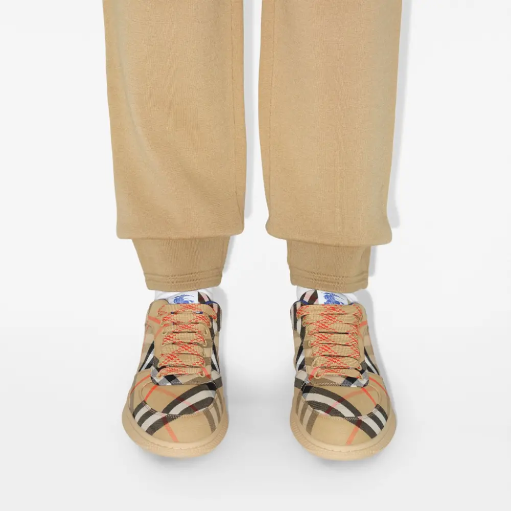 Giày Burberry Check Terrace Sneakers ‘Sand’ 80953721 - Ảnh 2