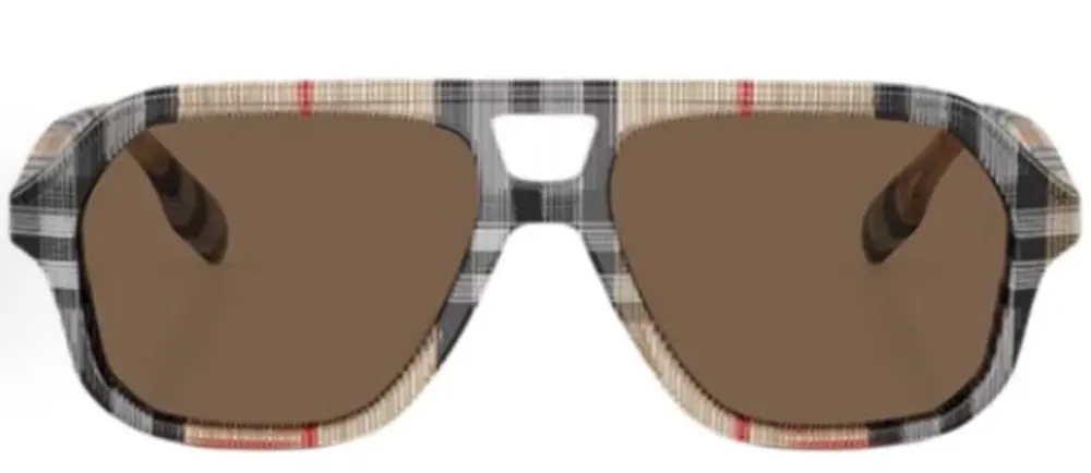 Kính Burberry Vintage Sunglasses 'Beige' 0JB434037787350
