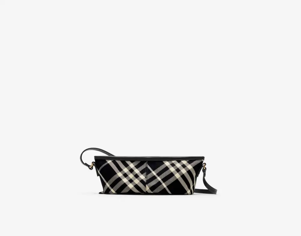 Túi Burberry Check Mini Bag 'Black Calico' 80952951 - Ảnh 4