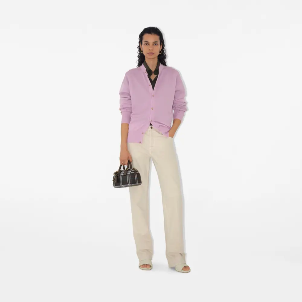 Alternative view of Túi Burberry Mini Check Bowling Bag​ 'Snug' 81082621