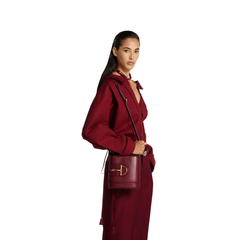 Túi Gucci 73 Mini Bucket Bag 'Red' 833665-AAEC2-6207 - Ảnh 8