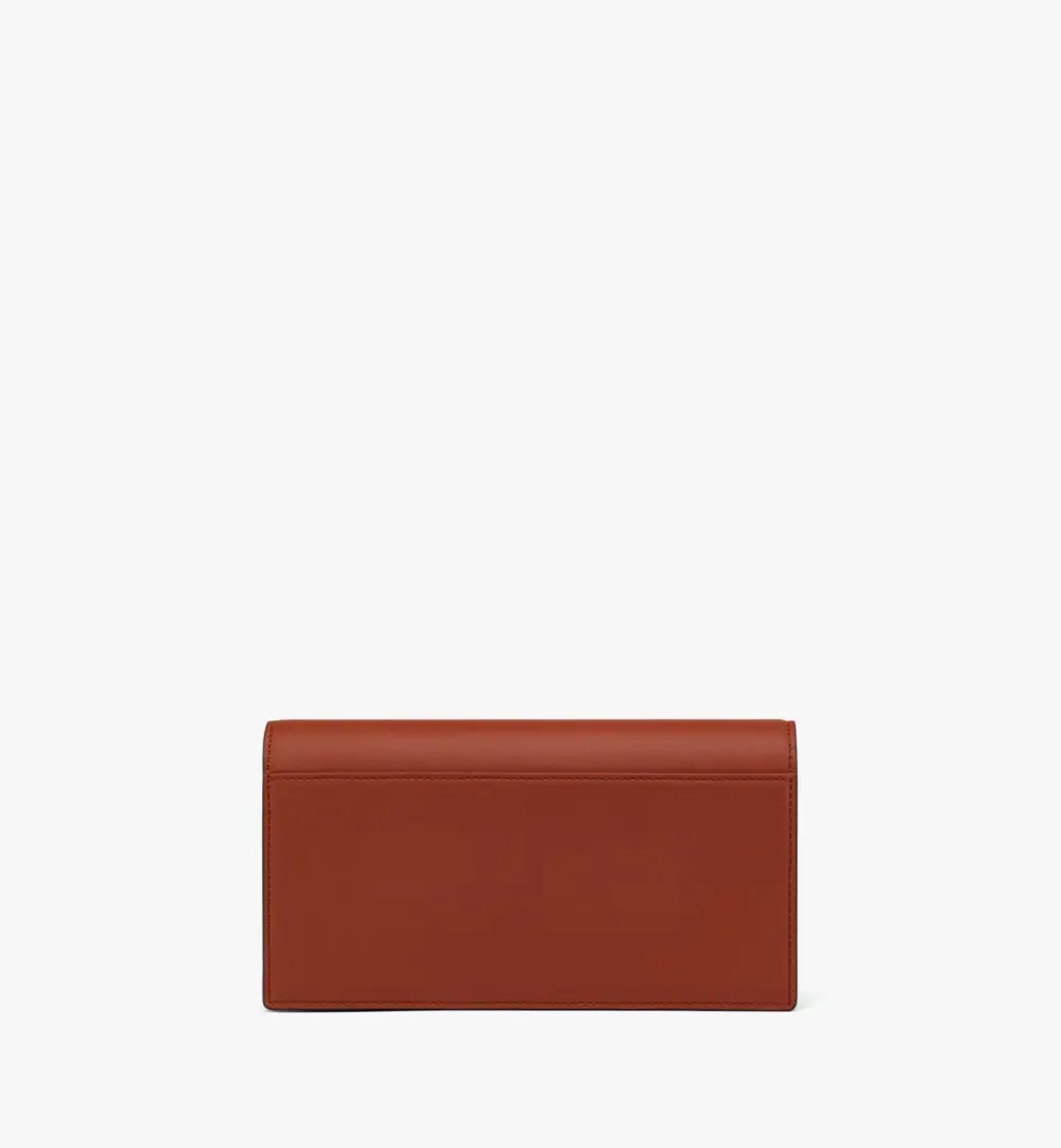 Túi MCM Diamond Chain Wallet 'Brown' MYLESAK01C7001 - Ảnh 4