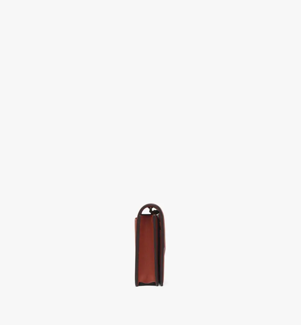 Alternative view of Túi MCM Diamond Chain Wallet 'Brown' MYLESAK01C7001