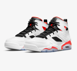 Giày Nike Jordan Flight Club 91 ‘White Infrared’ DC7329-106 - Ảnh 3