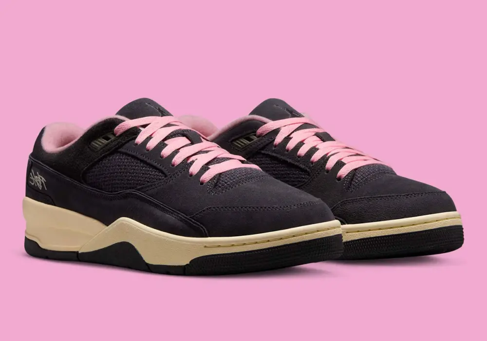 Alternative view of Giày Nike Air Jordan Flight Court ‘Neapolitan’ HF3255-012