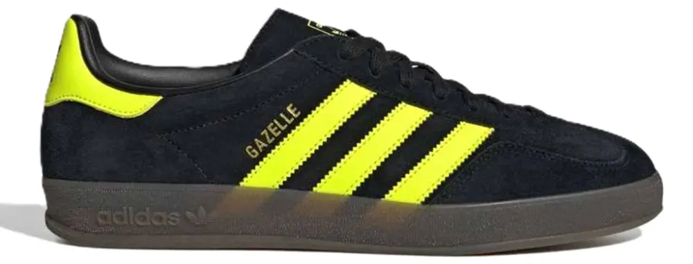 Giày Adidas Gazelle Indoor ‘Core Black Solar Yellow’ JR3841