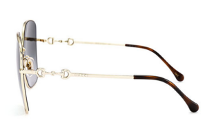 Kính Gucci Sunglasses ‘Gold Grey Gradient’ GG0879S-001 - Ảnh 3