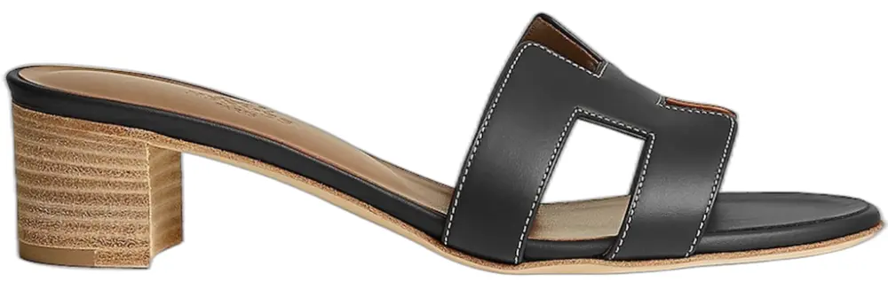 Giày Hermes Oasis 'Black' H071002Z-01340