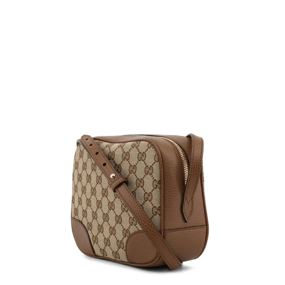 Alternative view of Túi Gucci Crossbody Shoulder Bag GG Canvas Leather 'Beige Brown' 449413-KY9LG-8610