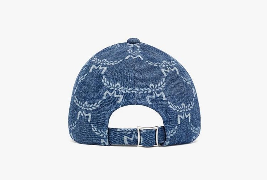 Mũ MCM Lauretos Denim Cap 'Indigo' MECEAMM02LI001 - Ảnh 3