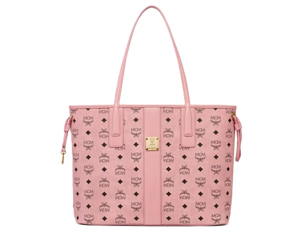 Túi MCM Liz Shopper in Visetos 'Soft pink' MWPFSLR03PZ001
