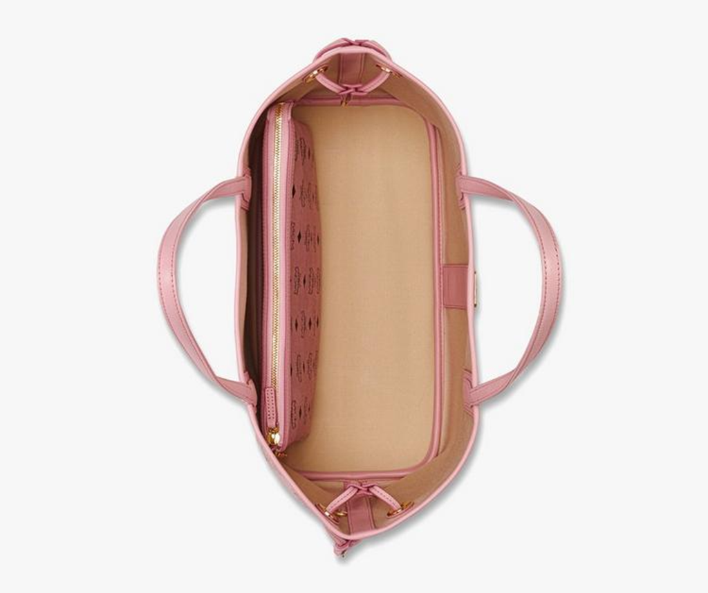 Túi MCM Liz Shopper in Visetos 'Soft pink' MWPFSLR03PZ001 - Ảnh 4