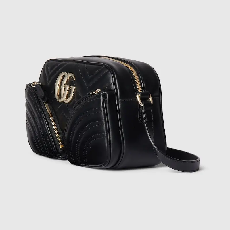 Alternative view of Túi Gucci GG Marmont Small Shoulder Bag 'Black' 798715-AADPJ-1000