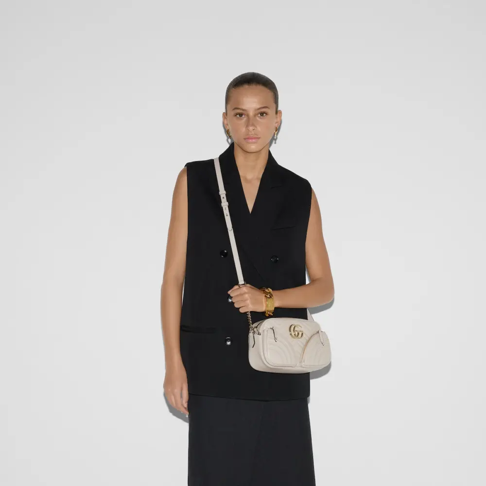 Túi Gucci GG Marmont Small Shoulder Bag 'Ivory' 798715-AADPJ-1712 - Ảnh 6