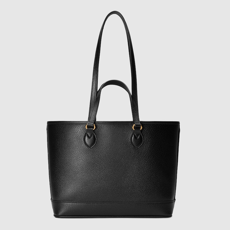 Túi Gucci Ophidia Small Tote Bag 'Black Leather' 765043-DJ20G-1000 - Ảnh 3