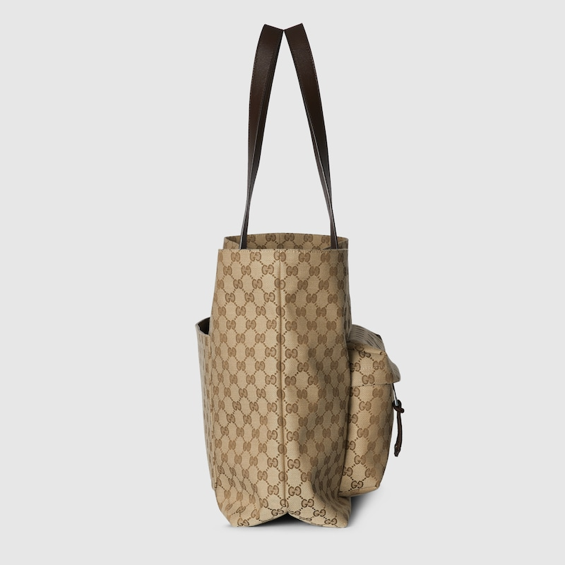 Túi Gucci Large GG Tote Bag 'Beige' 802166-FADUU-8657 - Ảnh 4