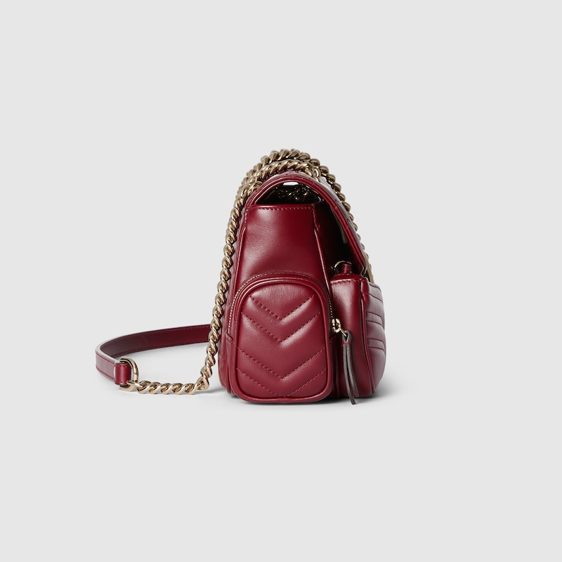 Túi Gucci GG Marmont Small Multi-Pocket Bag 'Rosso' 795228-AADPJ-6207 - Ảnh 4
