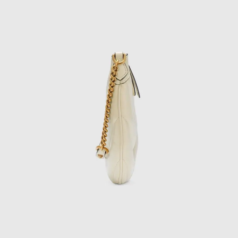 Túi Gucci GG Marmont Small Shoulder Bag 'White Leather' 777263-AAC74-9206 - Ảnh 4