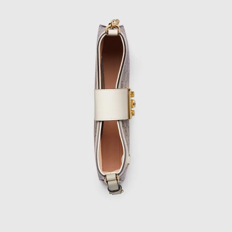 Túi Gucci Padlock Small Shoulder Bag 'Beige White' 811705-KHNKG-9761 - Ảnh 5