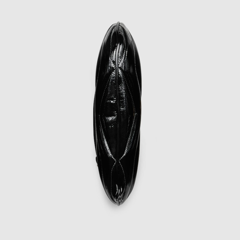 Túi Gucci GG Marmont Small Shoulder Bag 'Black Patent' 777263-0AABA-1000 - Ảnh 4