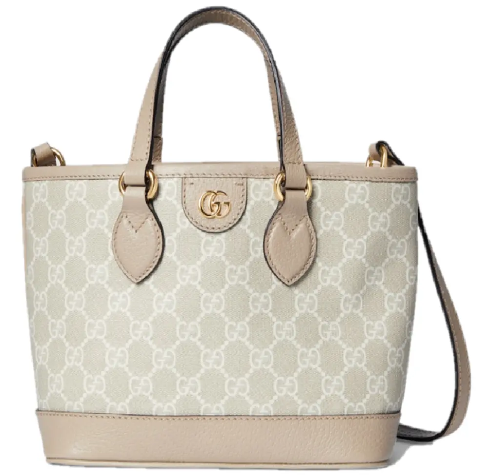 Túi Nữ Gucci Ophidia Mini Tote Bag 'Beige White' 811716-FAA4G-9897