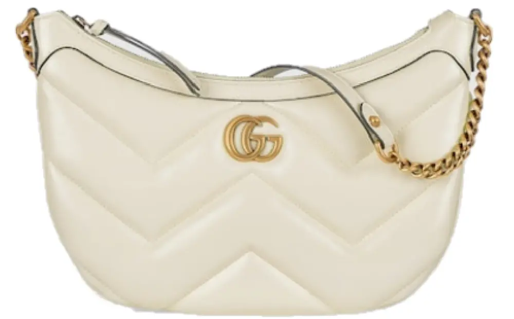 Túi Gucci GG Marmont Small Shoulder Bag 'White Leather' 777263-AAC74-9206