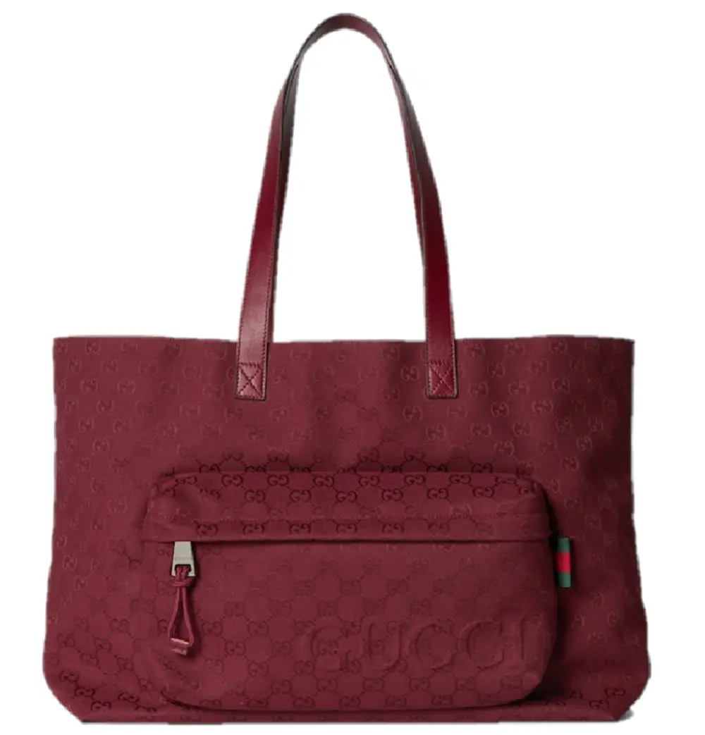Túi Gucci Large GG Tote Bag 'Rosso' 802166-FADUV-6449