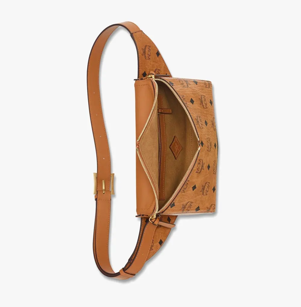 Túi MCM Diamond 3D Belt Bag 'Cognac' MWZFSAK04CO001 - Ảnh 4