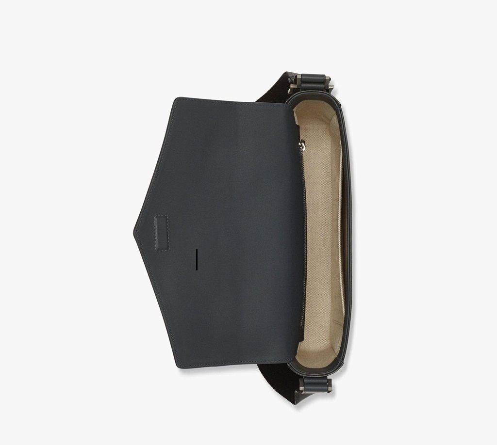 Túi MCM Himmel Messenger Bag 'Grey' MMMEAAC01ED001 - Ảnh 4