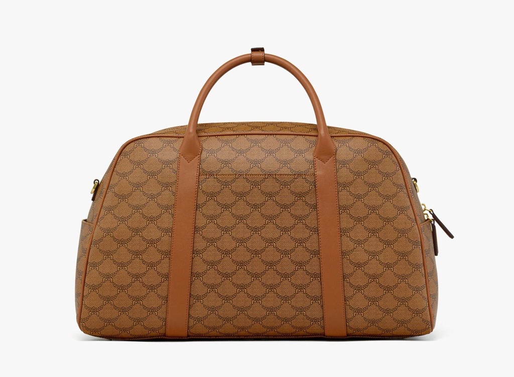 Túi MCM Ottomar Sports Bag 'Cognac' MMGEATT01CO001 - Ảnh 4