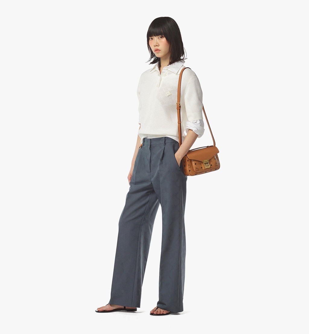 Túi Nữ MCM Tracy Crossbody 'Cognac' MWRFSXT01CO001 - Ảnh 4