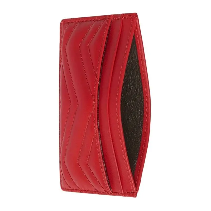 Ví Gucci GG Marmont Wallet 'Red' 443127-DTD1T-6433 - Ảnh 3