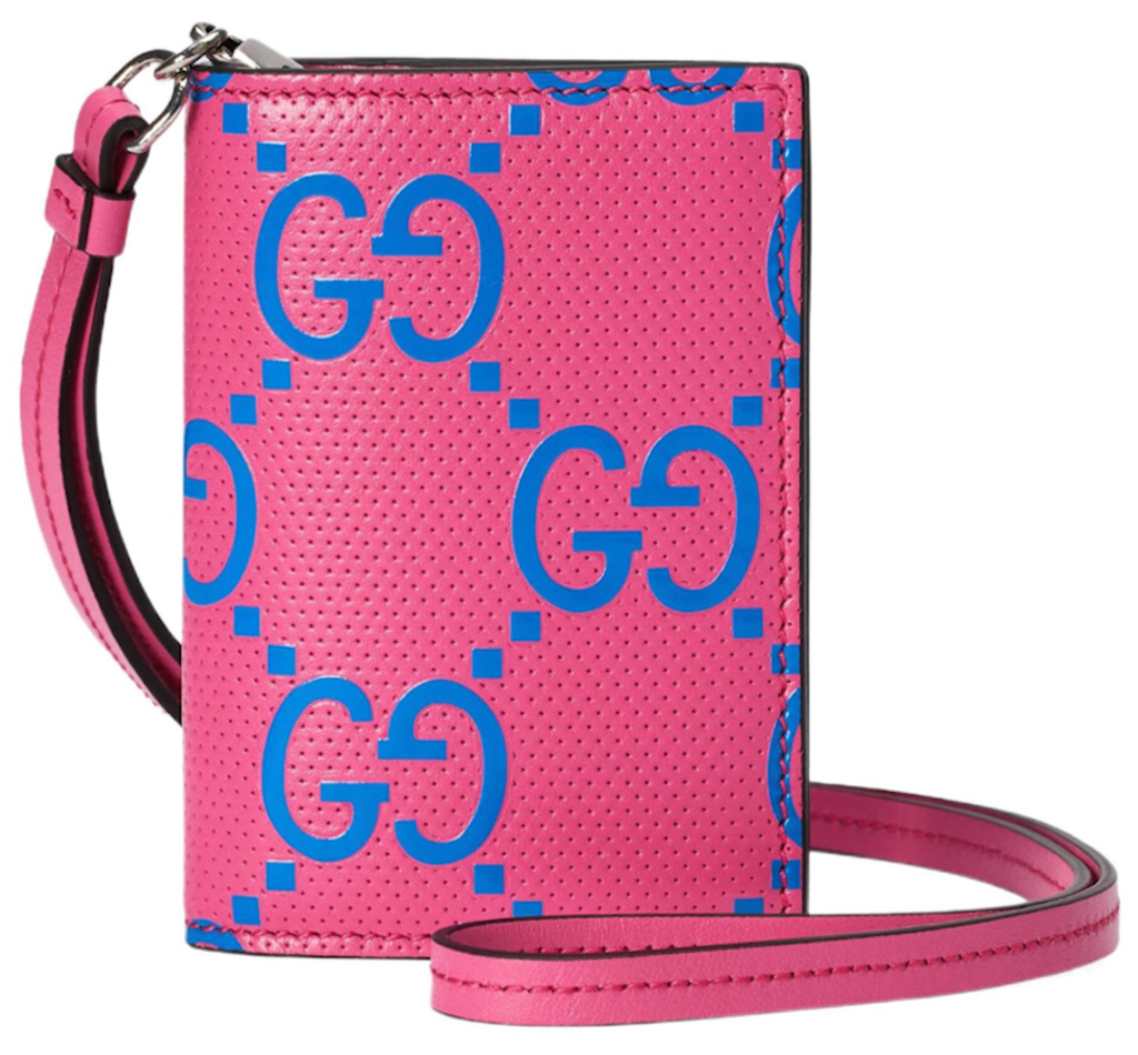 Ví Gucci Leather Card Holder 'Pink' 725477-AABCZ-5745