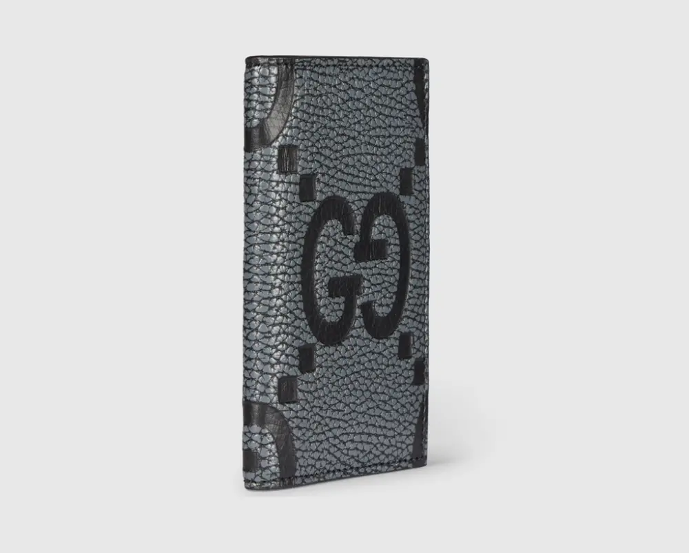 Ví Gucci Maxi GG Card Case 'Grey' 739478-AAECE-1046 - Ảnh 3