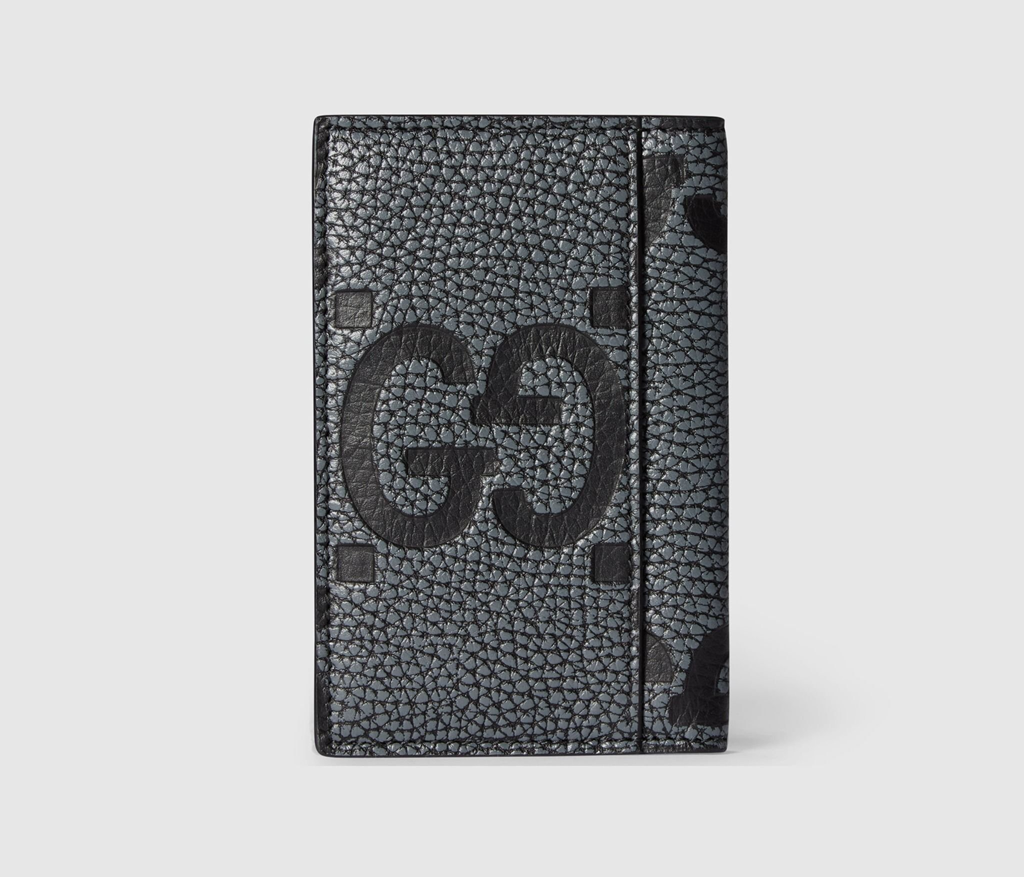 Ví Gucci Maxi GG Card Case 'Grey' 739478-AAECE-1046 - Ảnh 4