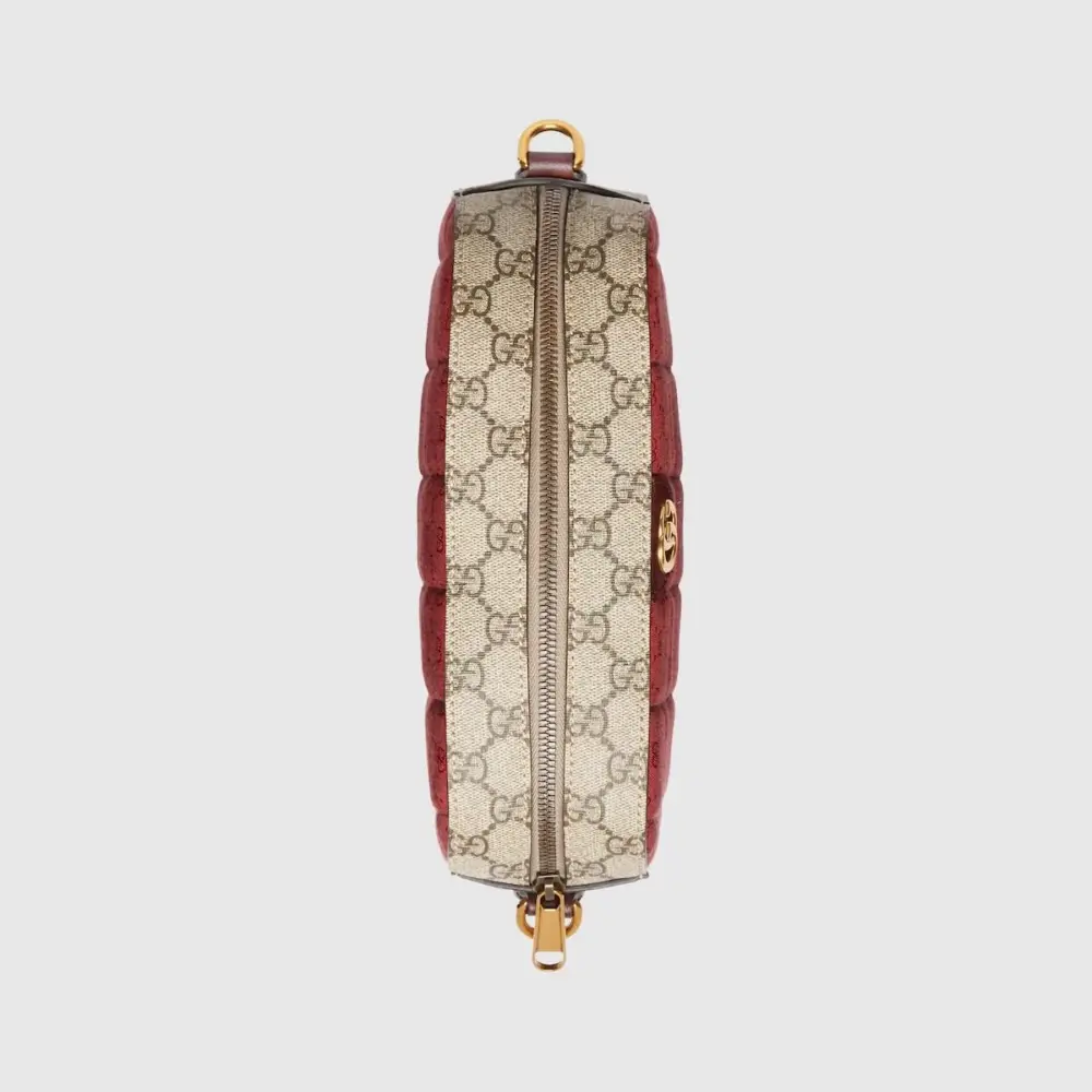 Túi Gucci Mini GG Canvas Small Shoulder Bag 'Burgundy' 752591-FAB9Y-6042 - Ảnh 5